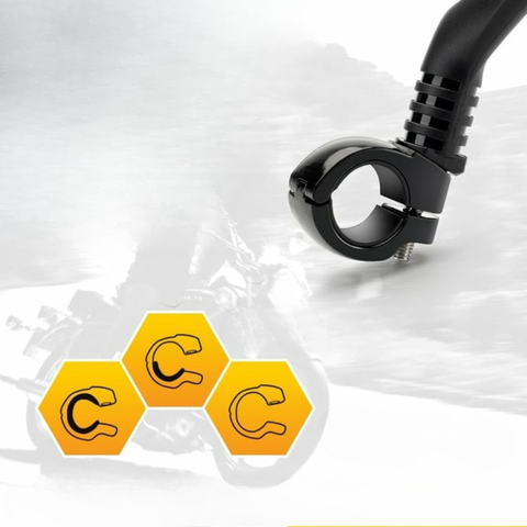 Motor- en fietsachterspiegel 360° — Optimale bescherming en zichtbaarheid