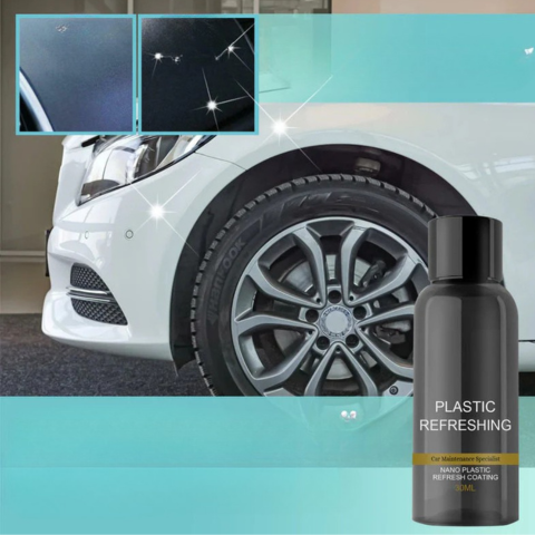 自動車用プラスチック再生ジェル – 新品のような仕上がり