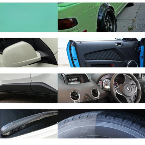 自動車用プラスチック再生ジェル – 新品のような仕上がり
