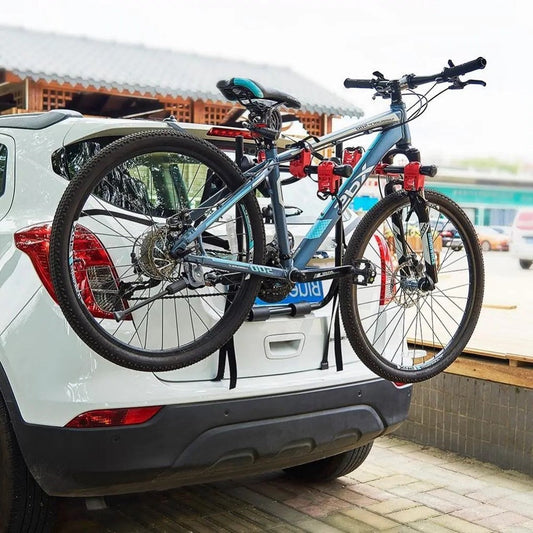 Suporte para Bicicleta de Porta-Malas para Carro — Segurança Reforçada Durante a Viagem