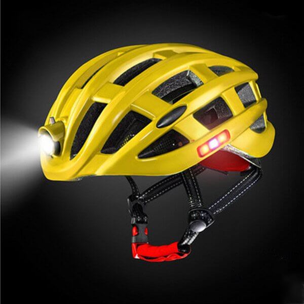 Casco da Bicicletta Intelligente con Luce LED — Massima Sicurezza e Visibilità