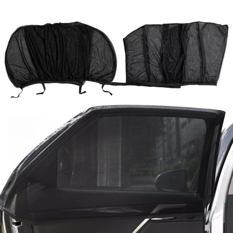 Conjunto de 4 Protetores de Sol para Carro – Proteção Completa das Janelas