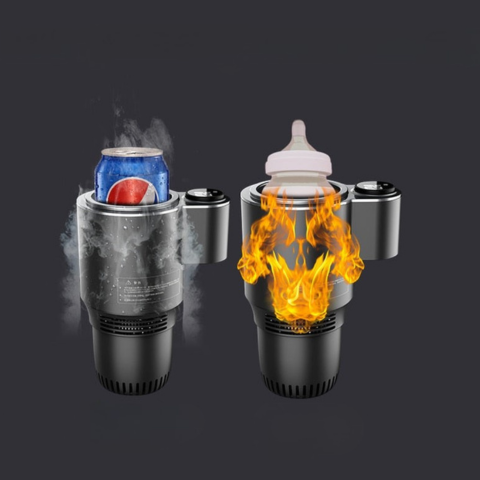 Supporto per Bicchiere Intelligente 2-in-1 – Organizzazione e Comfort in Auto