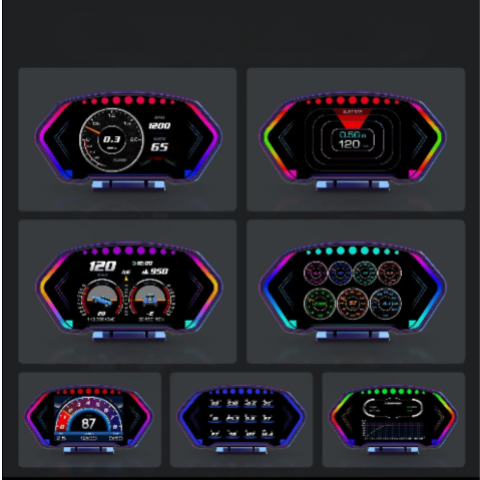 Digitálny displej jazdy – Rýchlosť a informácie na prvý pohľad