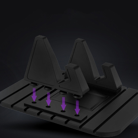 دعامة مضادة للانزلاق للهاتف - تثبيت مثالي على لوحة القيادة