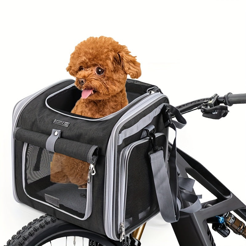 Cesta de Bicicleta Para Animais — Ideal Para Pequenos Cães e Gatos