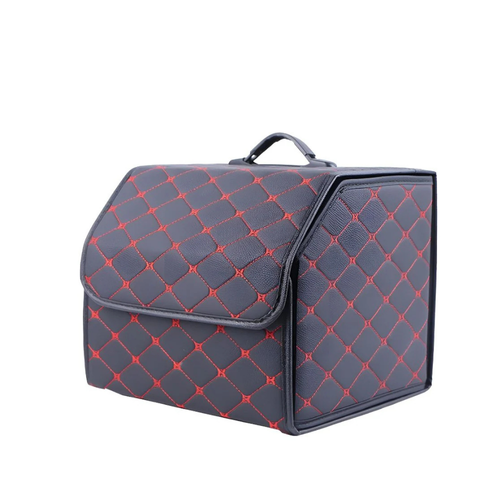 Cofre de Armazenamento de Carro – Estilo Luxo e Grande Capacidade