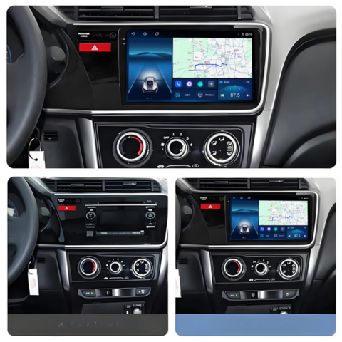 רדיו רכב אנדרואיד 10 אינצ' – 2 DIN, GPS, WiFi, מסך נשלף