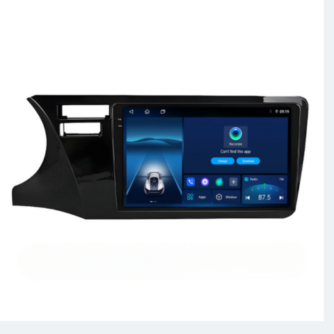 רדיו רכב אנדרואיד 10 אינצ' – 2 DIN, GPS, WiFi, מסך נשלף