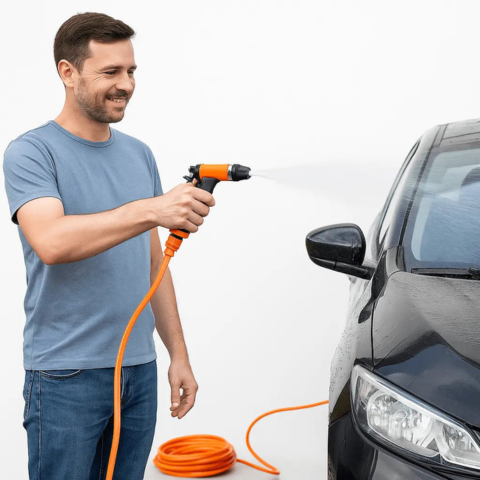 Draagbare Hogedrukreiniger — Gemakkelijk Schoonmaken Overal