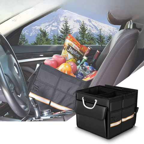 Organisateur De Coffre De Voiture — Pliable Et Multifonctionnel