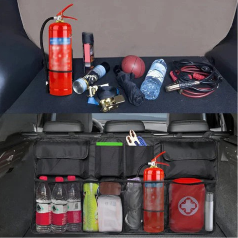 منظم مقعد السيارة — تخزين عملي ومريح