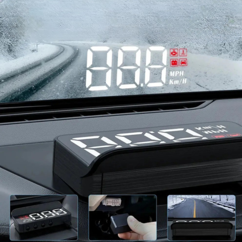 Tacômetro Digital para Carro — Exibição Digital Moderna