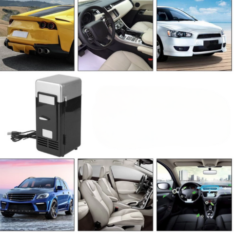 Mini frigorifero USB 5V 10W — Ideale per ufficio e auto