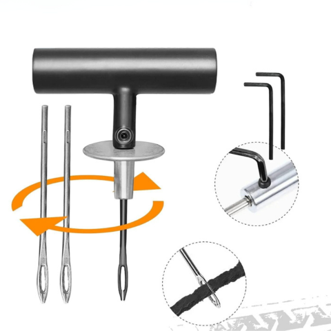 Sada na opravu pneumatik pro auto — Praktické nástroje 100 kusů