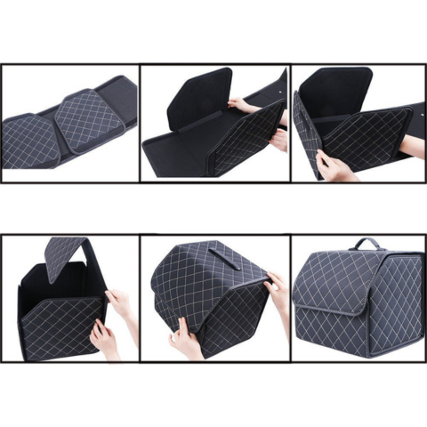 Organizer do bagażnika samochodowego – łatwy do złożenia i transportu