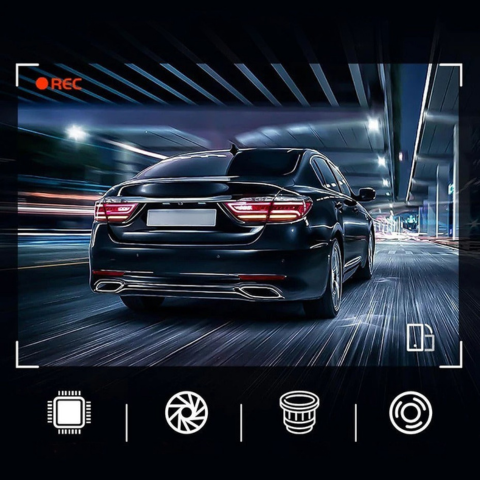 Dashcam Double Objectif – Surveillance Totale Et Connexion WiFi