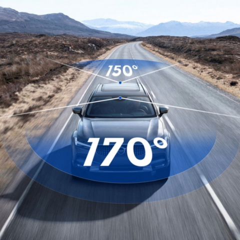 Doppelkamera – Totale Sicherheit auf der Straße