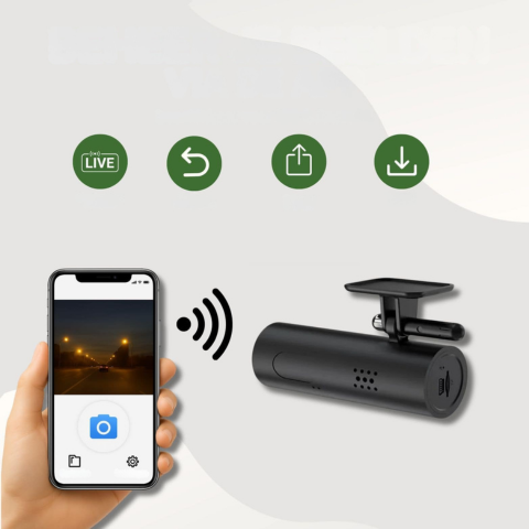 車載カメラ — 明瞭な画像と簡単な取り付け