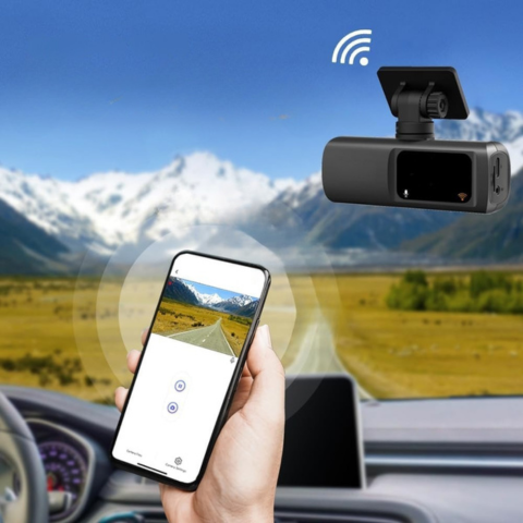 Dashcam Double Objectif – Surveillance Totale Et Connexion WiFi