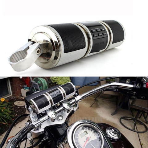Caixa de Som Bluetooth para Moto – Resistente à Água e Fácil de Instalar
