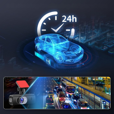 Dashcam Double Objectif – Surveillance Totale Et Connexion WiFi
