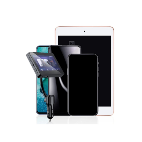 Leitor MP5 Para Carro — Compacto e Versátil