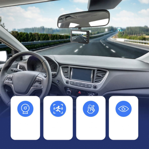 Dashcam Frontal e Traseira – Vigilância Contínua do Seu Veículo