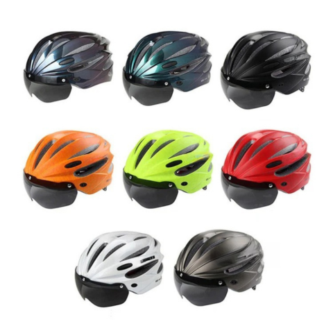 Kask Sportowy Rowerowy – Wbudowana Osłona i Dokładna Regulacja