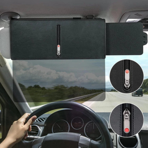 Car Sunshade Extension — Anti-Glare Protection