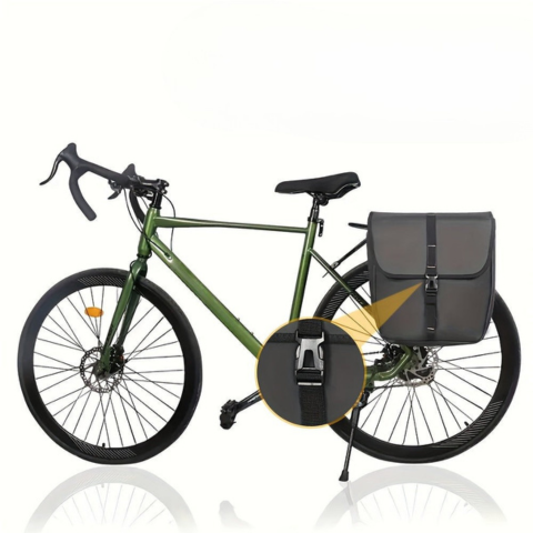 Double Waterproof Bicycle Bag — Large Capacity 10L