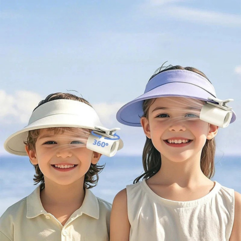 Wentylator akumulatorowy z wyświetlaczem LED — przenośna świeżość i długotrwała bateria