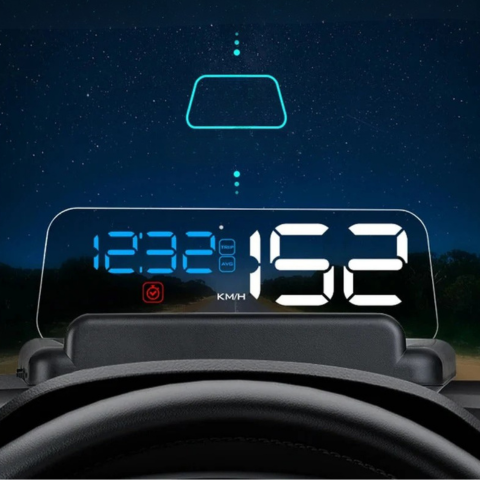 Wyświetlacz C500 OBD2 Head-Up - wyraźny ekran i prosta instalacja