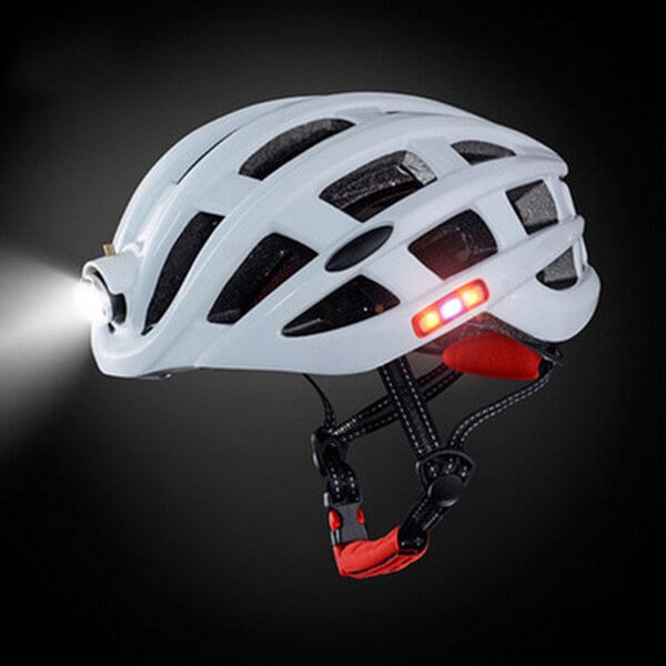 Casco da Bicicletta Intelligente con Luce LED — Massima Sicurezza e Visibilità