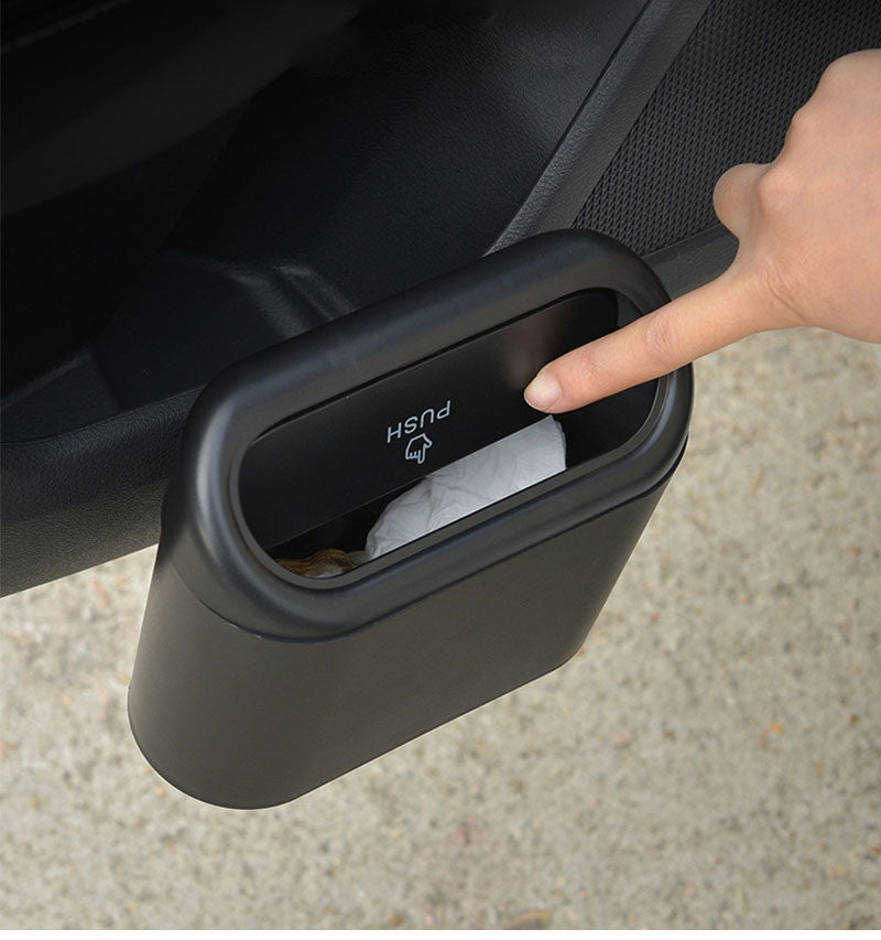Cestino per Auto con Coperchio