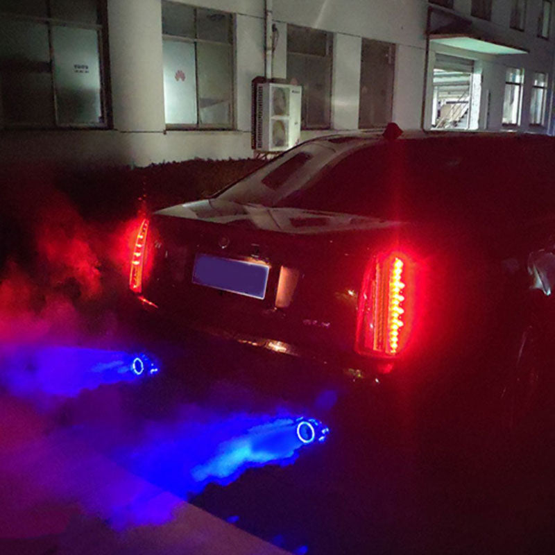 Terminale di Scarico Luminoso — Installazione Facile e Veloce