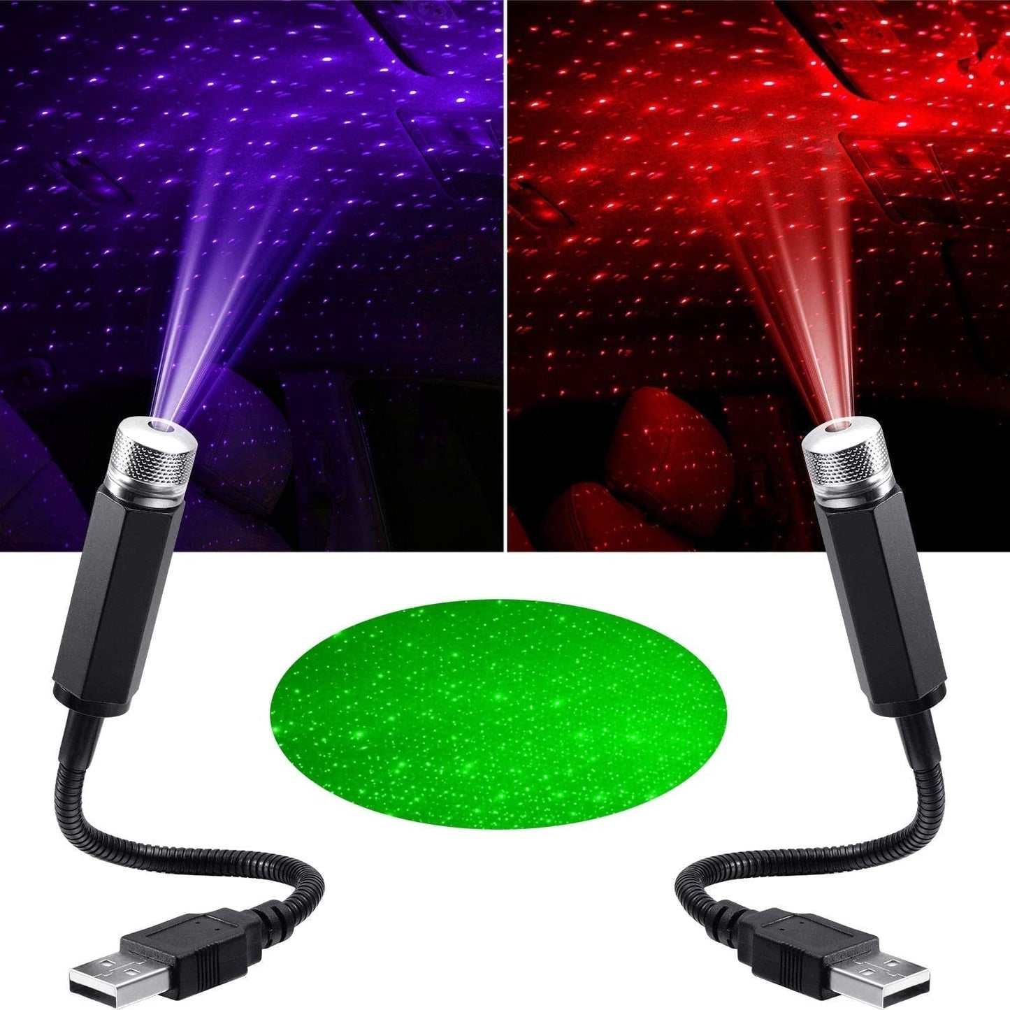 LED osvětlení Hvězdná pro střechu auta — Magická noční atmosféra