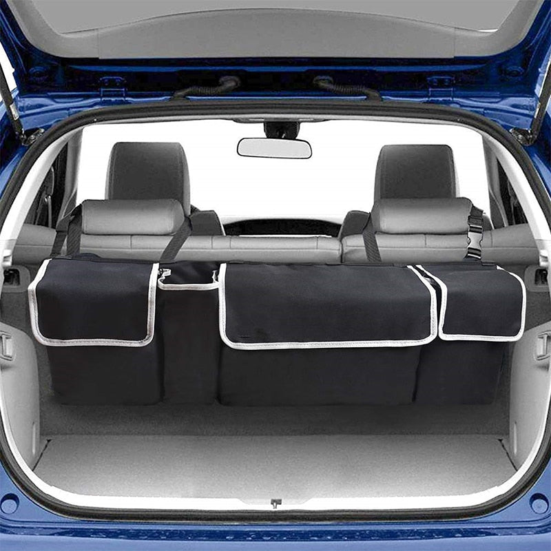 Organizador De Porta-Malas De Carro — Armazenamento Prático E Espaçoso