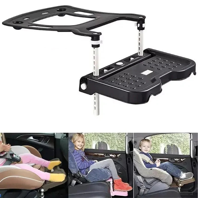 Adjustable and Foldable Footrest for Child Car Seat — Comfort and Support While Traveling