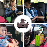 Organizador do banco traseiro com ganchos e caixa de arrumação - Espaço optimizado e carro arrumado