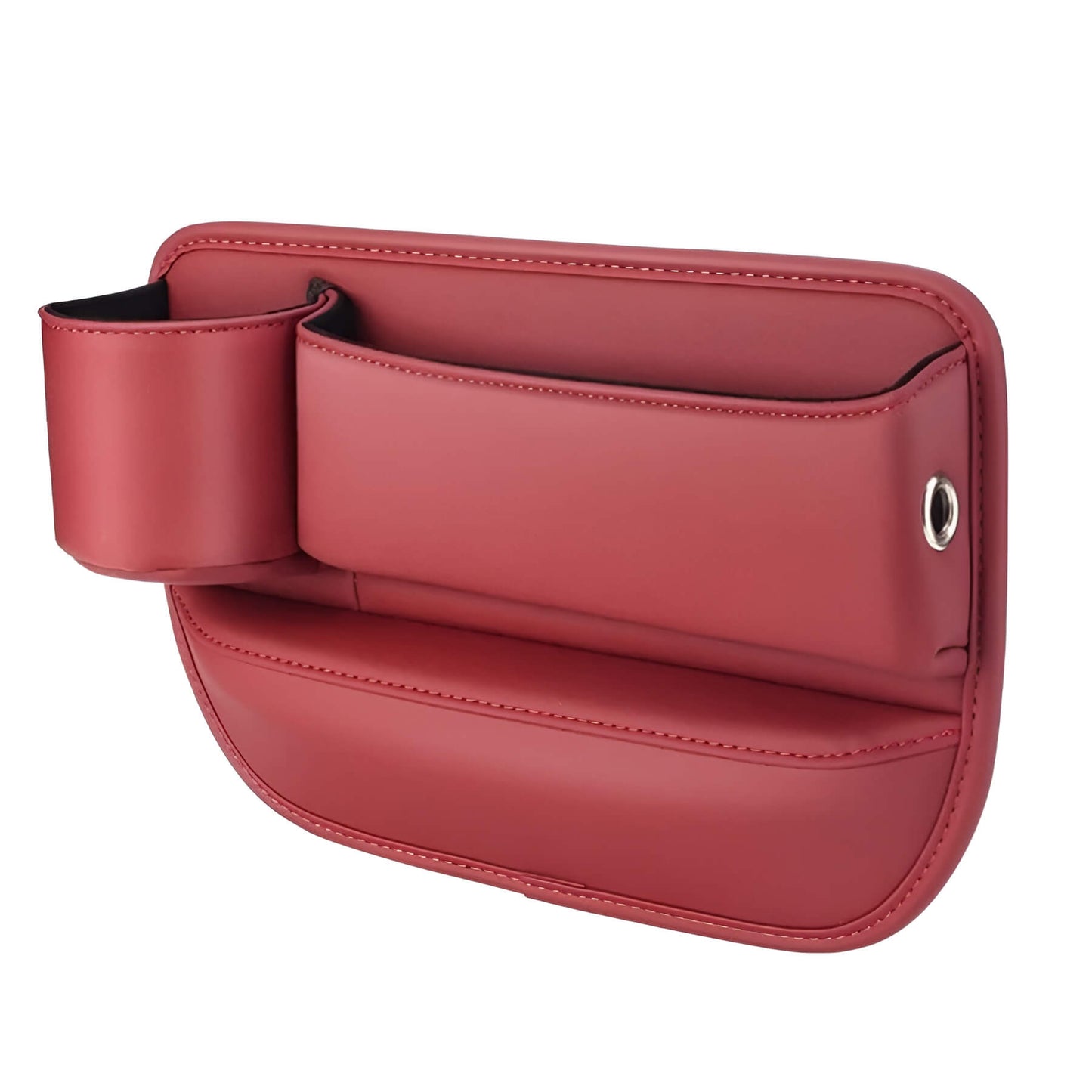 Organizador do espaço do assento do automóvel com suporte para copos - arrumação ideal e acesso fácil