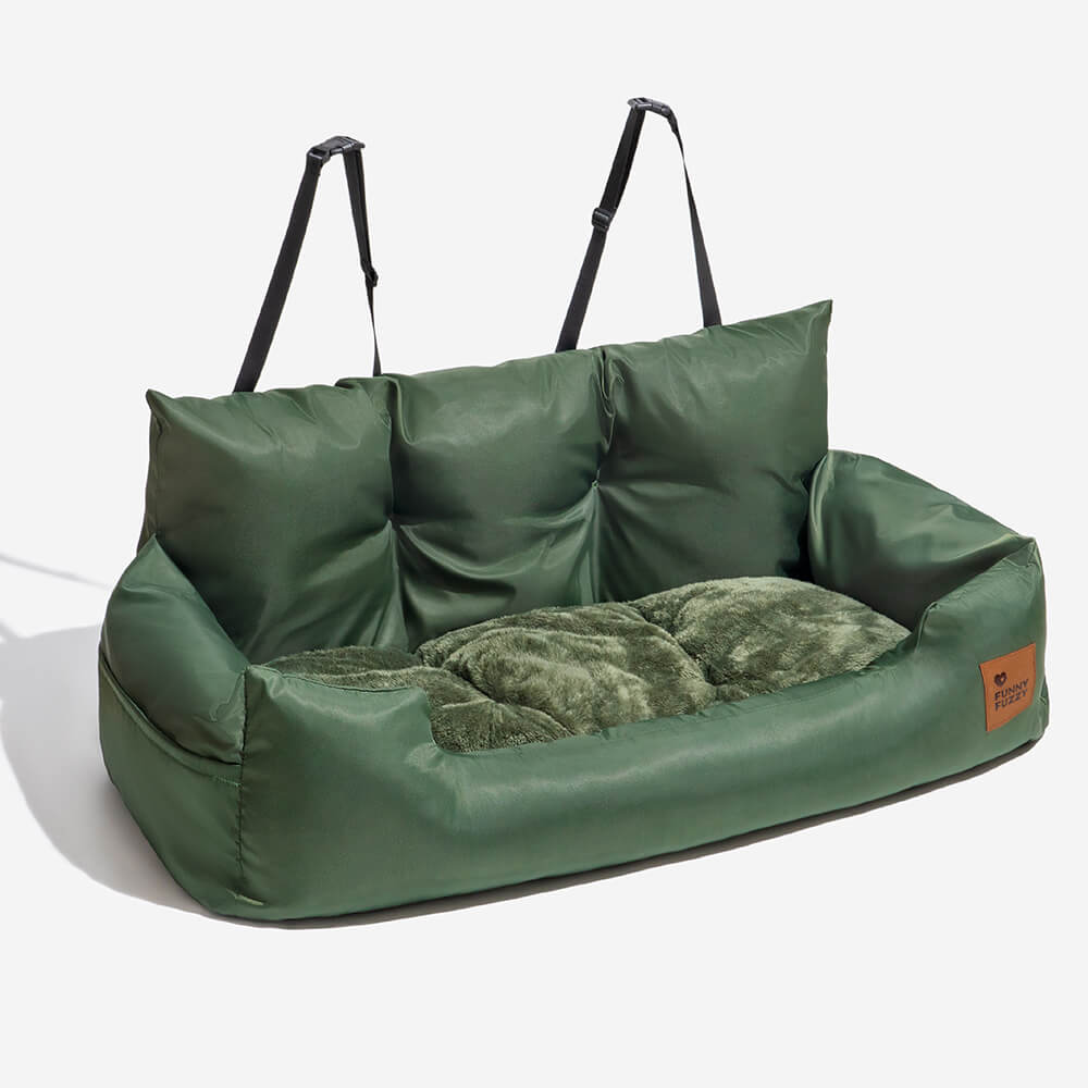 Silla de Auto Para Perro — Viaja Juntos Con Total Seguridad 