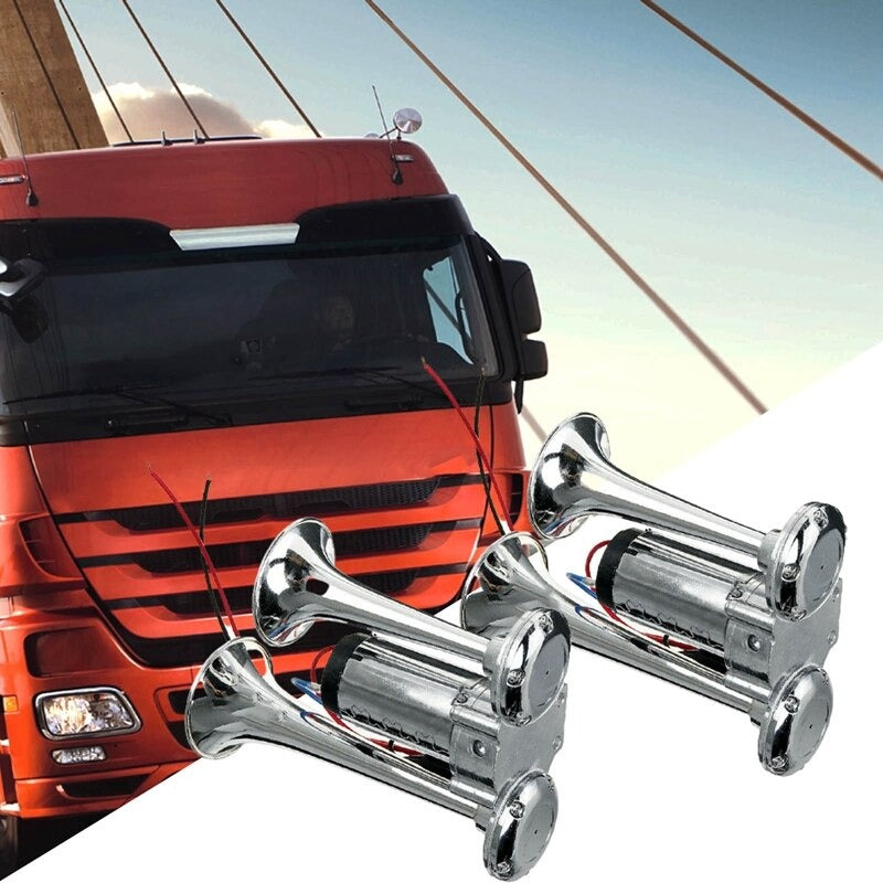 Claxon Super Puternic Pentru Vehicule — Avertizor Sonor Ultra Puternic 