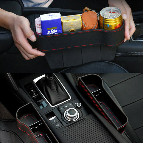 Organizador De Assento De Carro – Armazenamento Prático E Elegante 