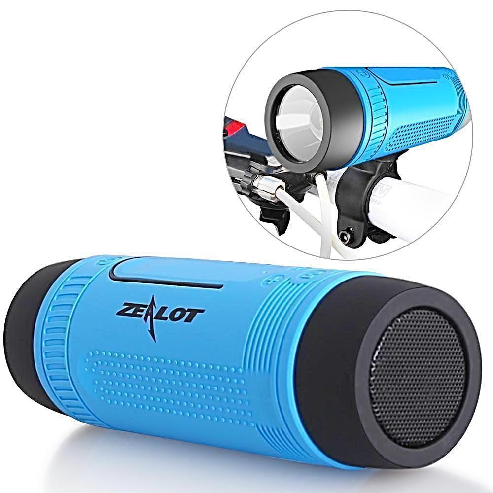 Lanterna de Bicicleta com Alto-Falante Bluetooth — Iluminação e Música em um Só Dispositivo 