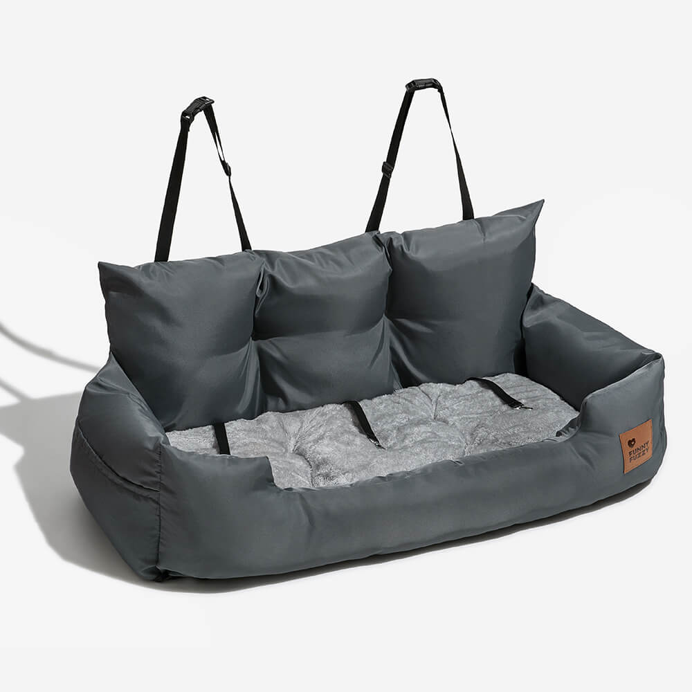 Silla de Auto Para Perro — Viaja Juntos Con Total Seguridad 