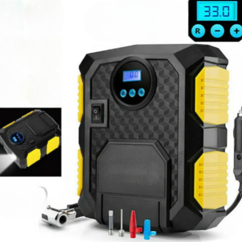 12V Portable Air Compressor – Quick and Effortless Inflation 