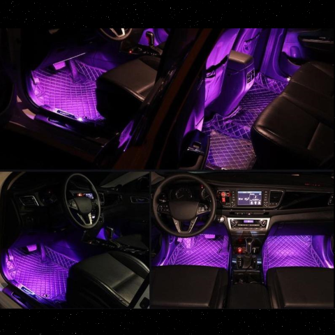 LED Ambient Lamp for Car – Stylish Interior Design 