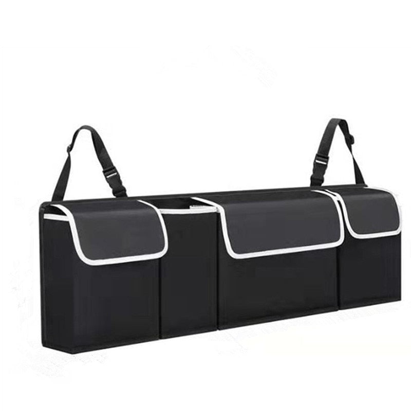 Organizador De Porta-Malas De Carro — Armazenamento Prático E Espaçoso 