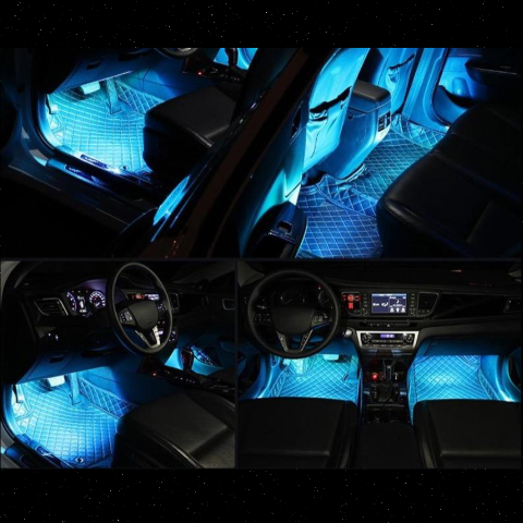 LED Ambient Lamp for Car – Stylish Interior Design 